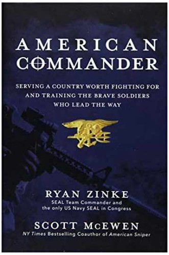American commander serving a - american, commander: